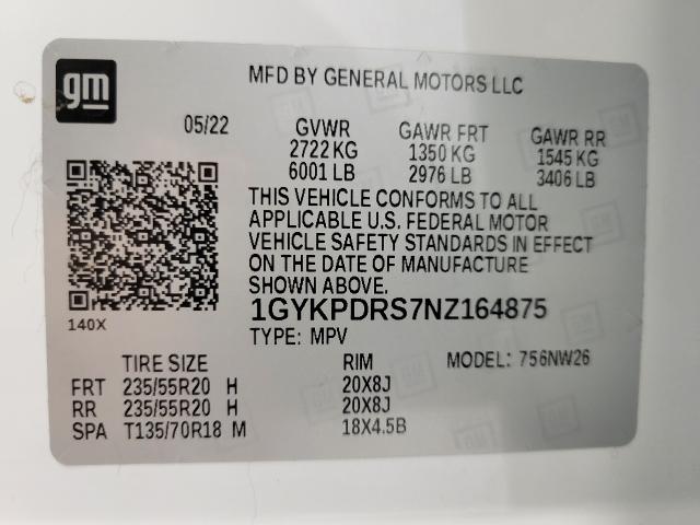 2022 Cadillac XT6 Vehicle Photo in APPLETON, WI 54914-4656