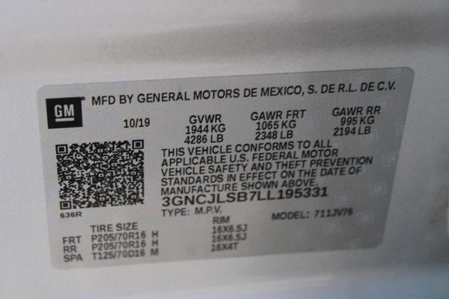 2020 Chevrolet Trax Vehicle Photo in MIDDLETON, WI 53562-1492