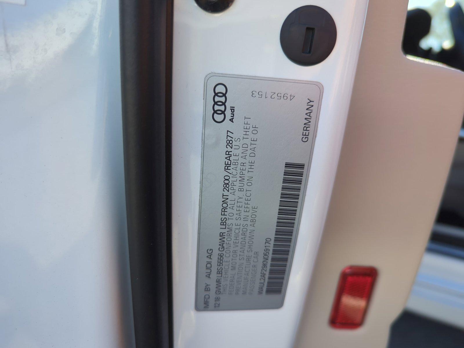 2019 Audi A6 Vehicle Photo in Orlando, FL 32811