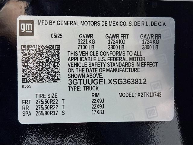 2025 GMC Sierra 1500 Vehicle Photo in PUYALLUP, WA 98371-4149