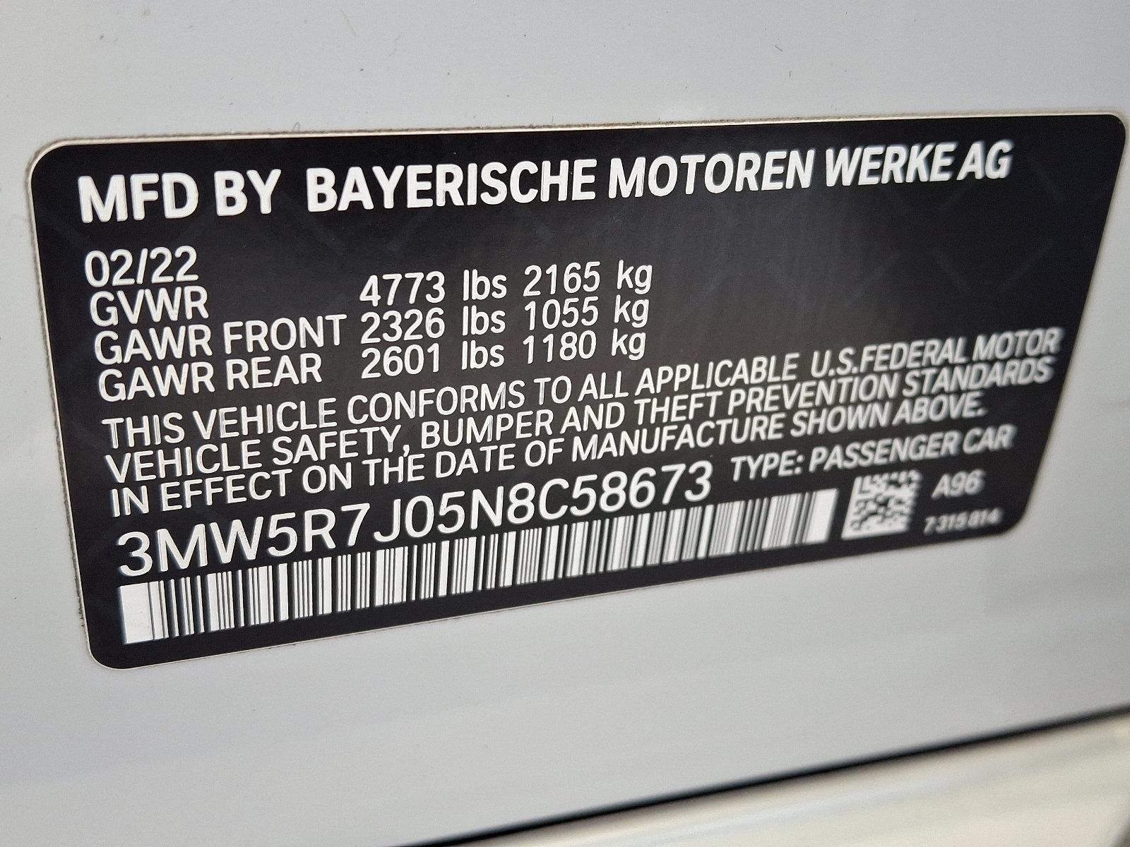 2022 BMW 330i xDrive Vehicle Photo in Lancaster, PA 17601