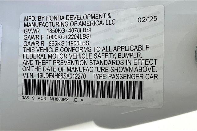 2025 Acura Integra Vehicle Photo in Tulsa, OK 74145