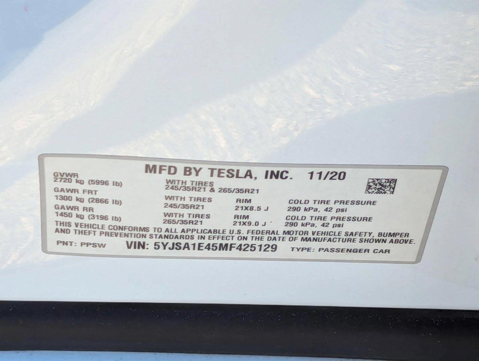 2021 Tesla Model S Vehicle Photo in Delray Beach, FL 33444