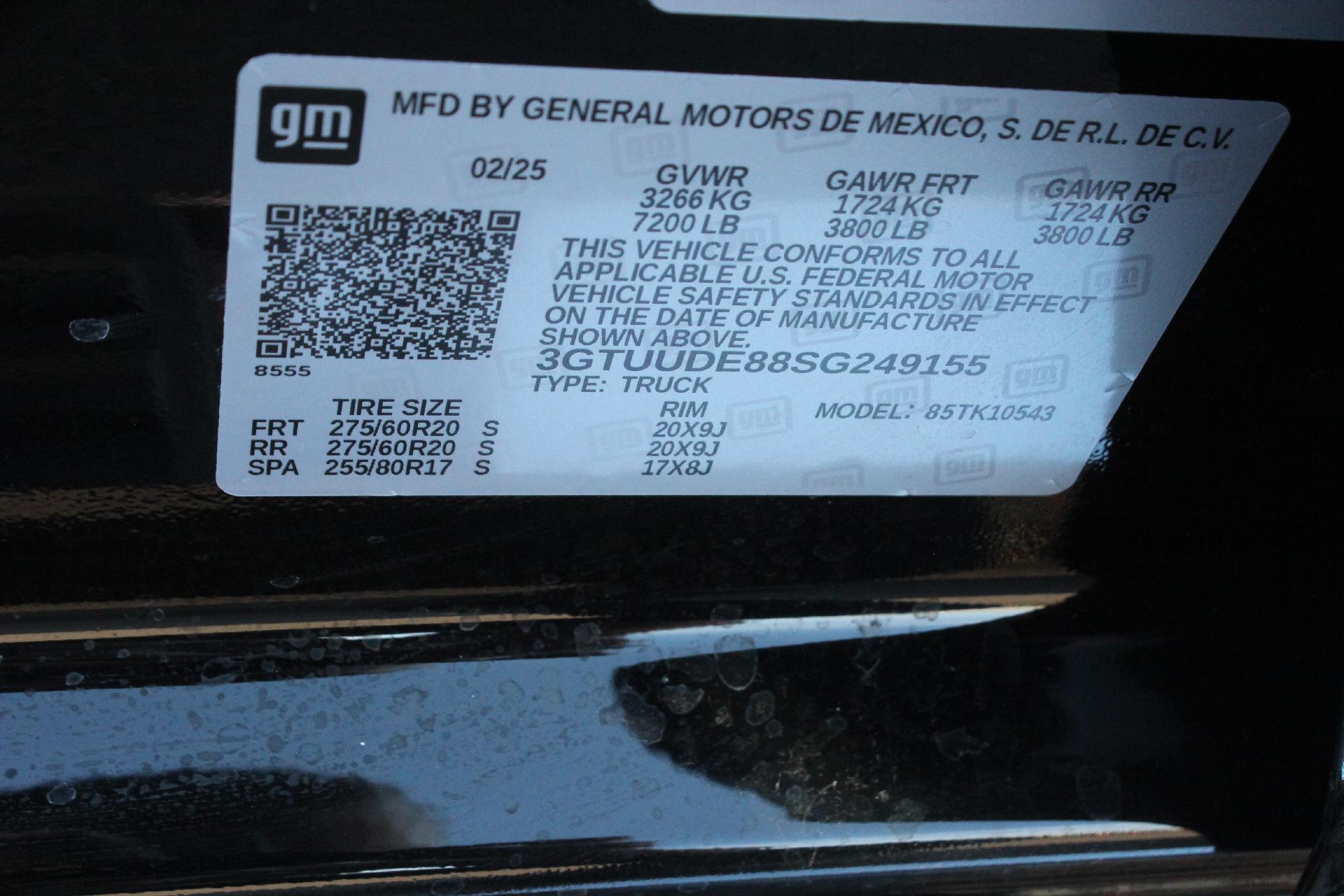 2025 GMC Sierra 1500 Vehicle Photo in AURORA, CO 80012-4011