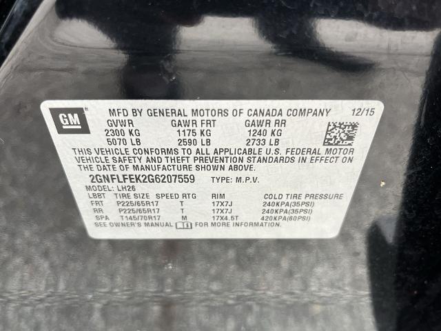 2016 Chevrolet Equinox Vehicle Photo in PITTSBURGH, PA 15226-1209