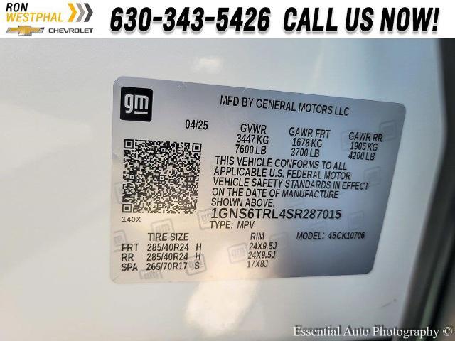 2025 Chevrolet Tahoe Vehicle Photo in AURORA, IL 60503-9326