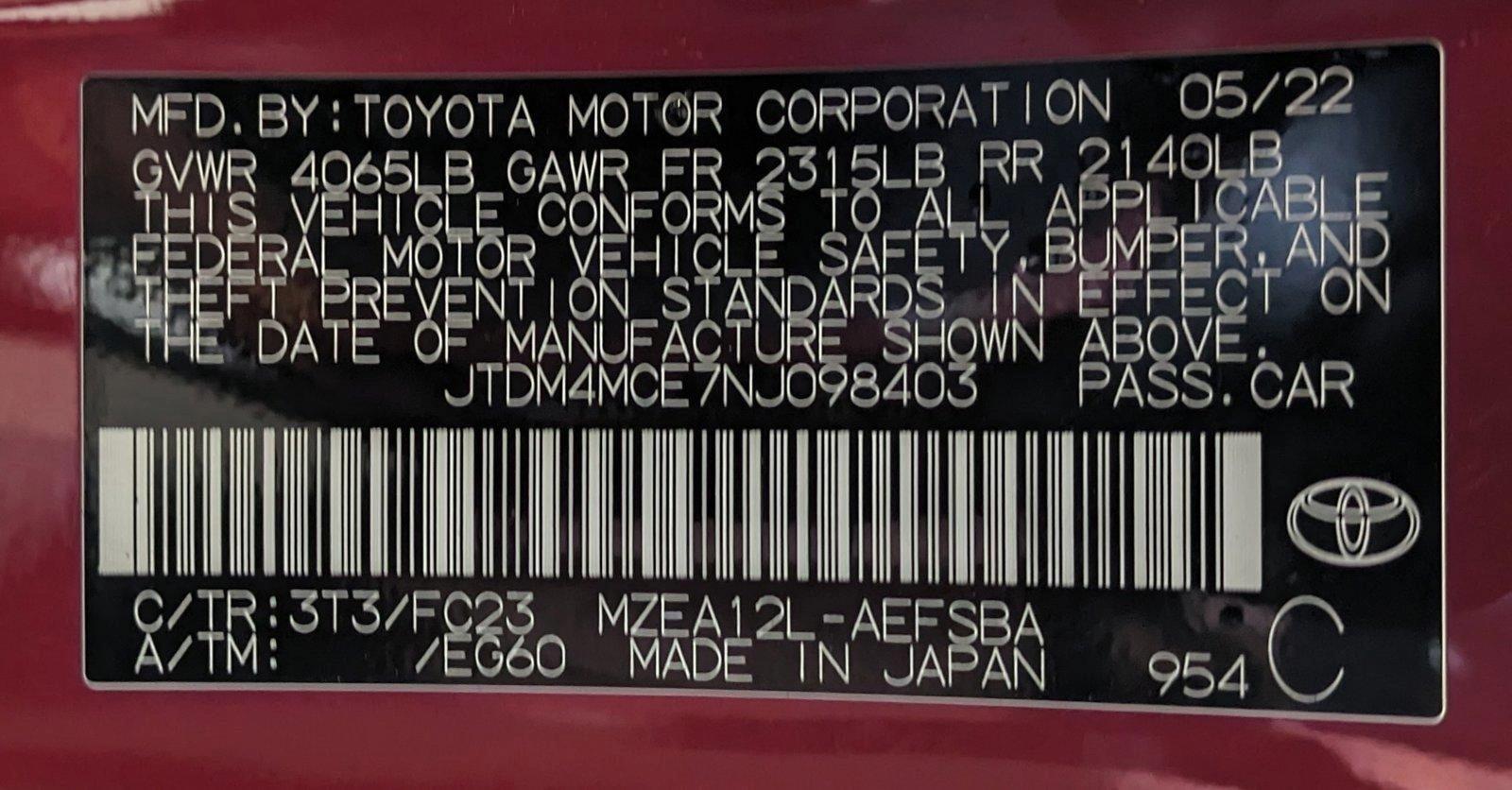 2022 Toyota Corolla Vehicle Photo in Las Vegas, NV 89149