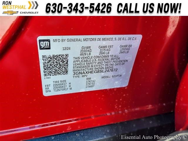 2025 Chevrolet Equinox Vehicle Photo in AURORA, IL 60503-9326