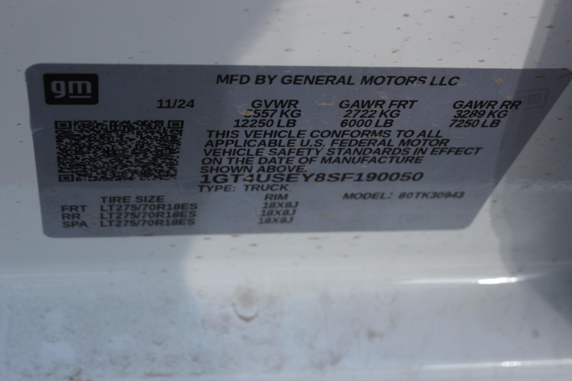 2025 GMC Sierra 3500 HD Vehicle Photo in AURORA, CO 80012-4011