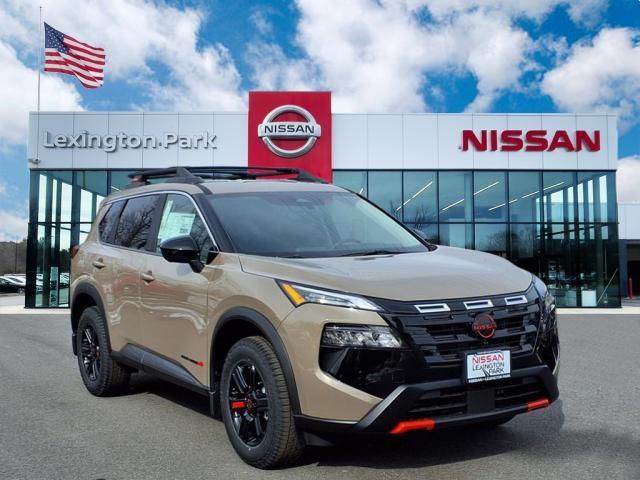 New Tan 2025 Nissan Rogue AWD Rock Creek: 5N1BT3BB4SC796765