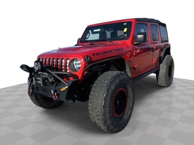 Used 2018 Jeep All-New Wrangler Unlimited Rubicon with VIN 1C4HJXFG3JW241000 for sale in Alexandria, Minnesota