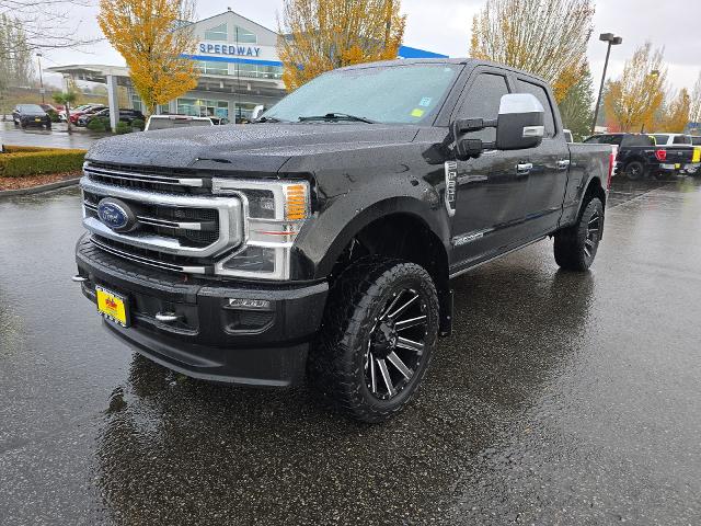 Used 2021 Ford F-350 Super Duty Platinum with VIN 1FT8W3BT4MED74159 for sale in Monroe, WA