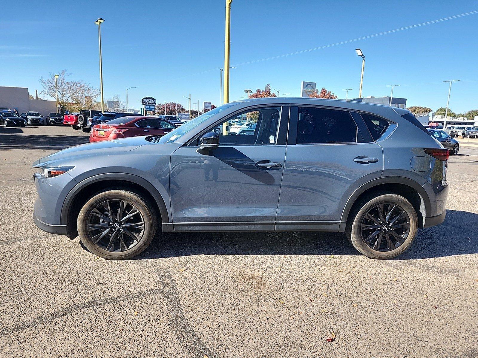 Used 2023 Mazda CX-5 S Carbon Edition with VIN JM3KFBCM1P0142781 for sale in Albuquerque, NM