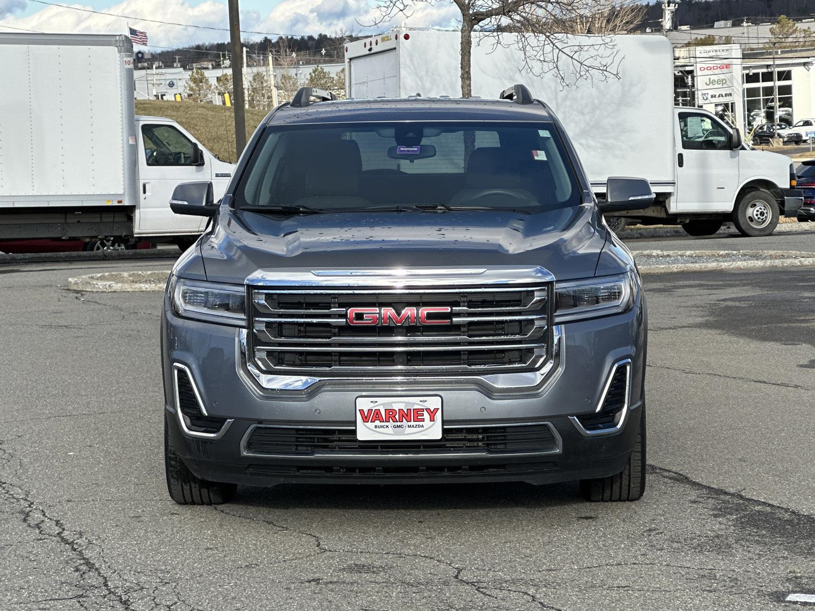 Used 2021 GMC Acadia SLE with VIN 1GKKNRLS0MZ224743 for sale in Bangor, ME