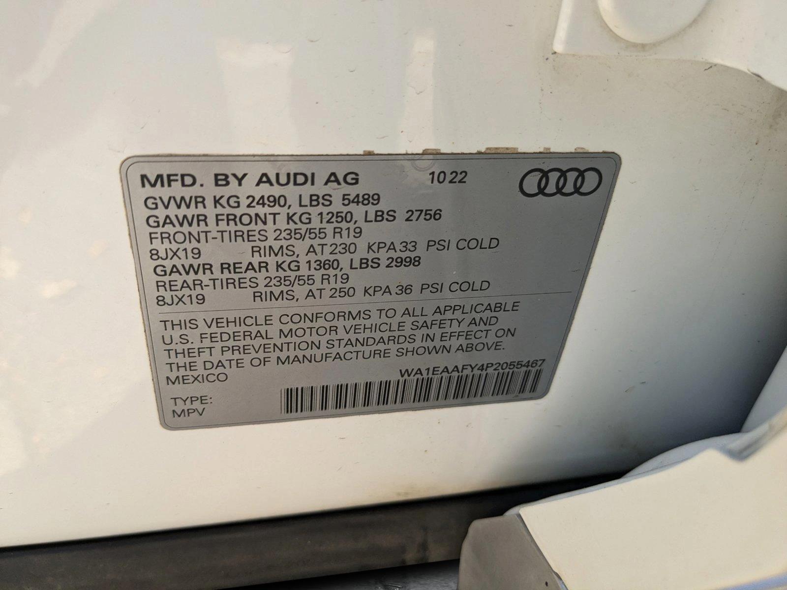 2023 Audi Q5 Vehicle Photo in LONE TREE, CO 80124-2750