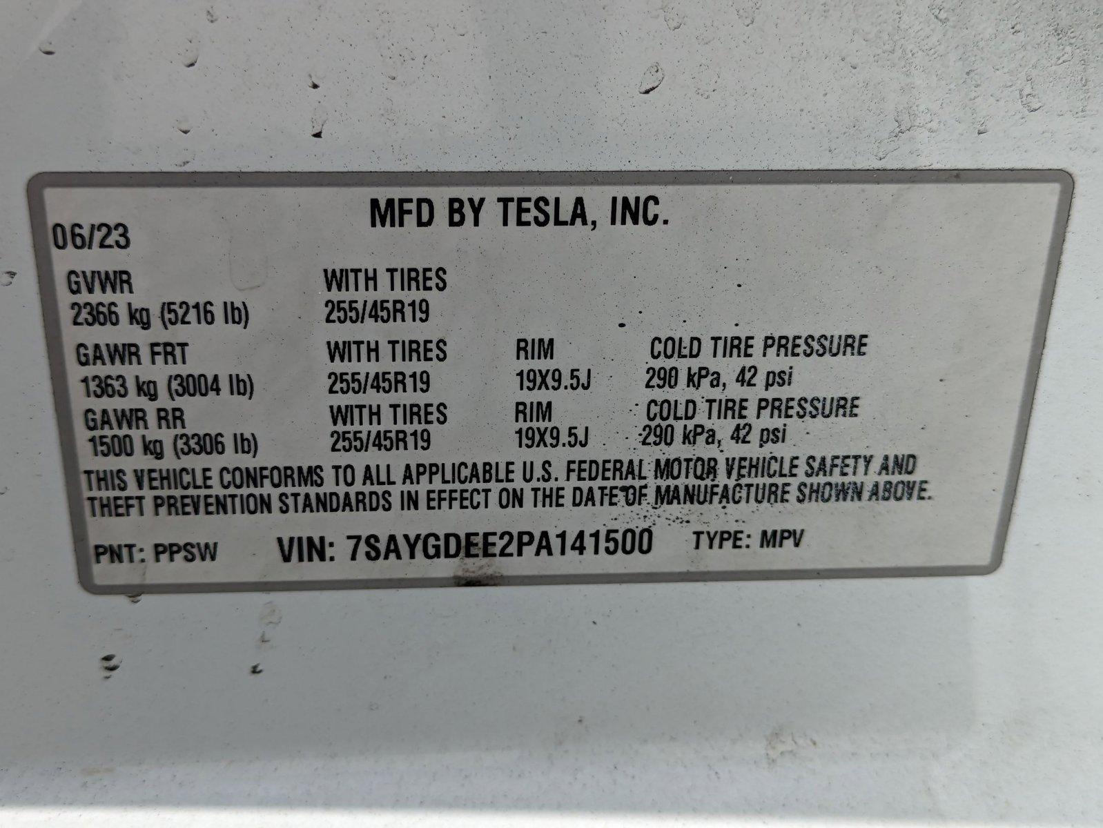 2023 Tesla Model Y Vehicle Photo in GREENACRES, FL 33463-3207