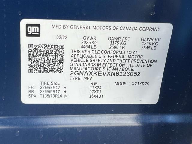 2022 Chevrolet Equinox Vehicle Photo in Roslyn, NY 11576