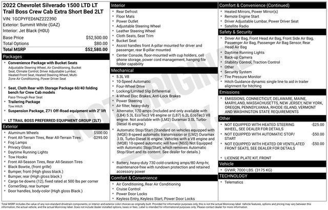 2022 Chevrolet Silverado 1500 LTD Vehicle Photo in DANBURY, CT 06810-5034