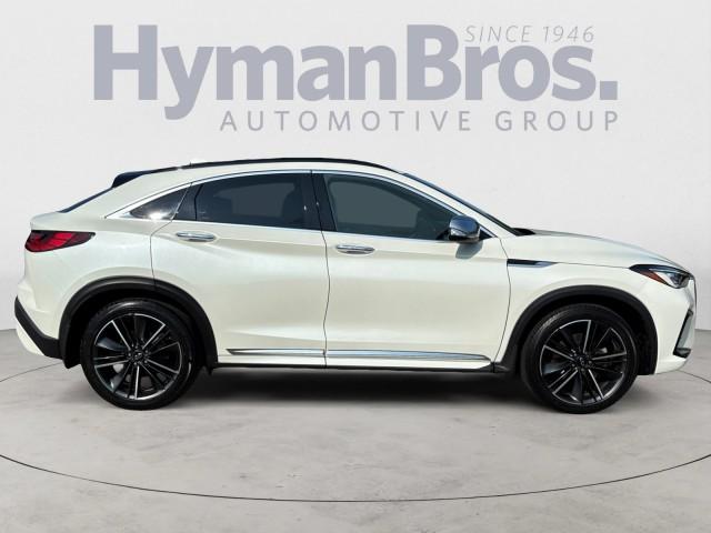 Certified 2023 INFINITI QX55 Luxe with VIN 3PCAJ5JRXPF100226 for sale in Midlothian, VA