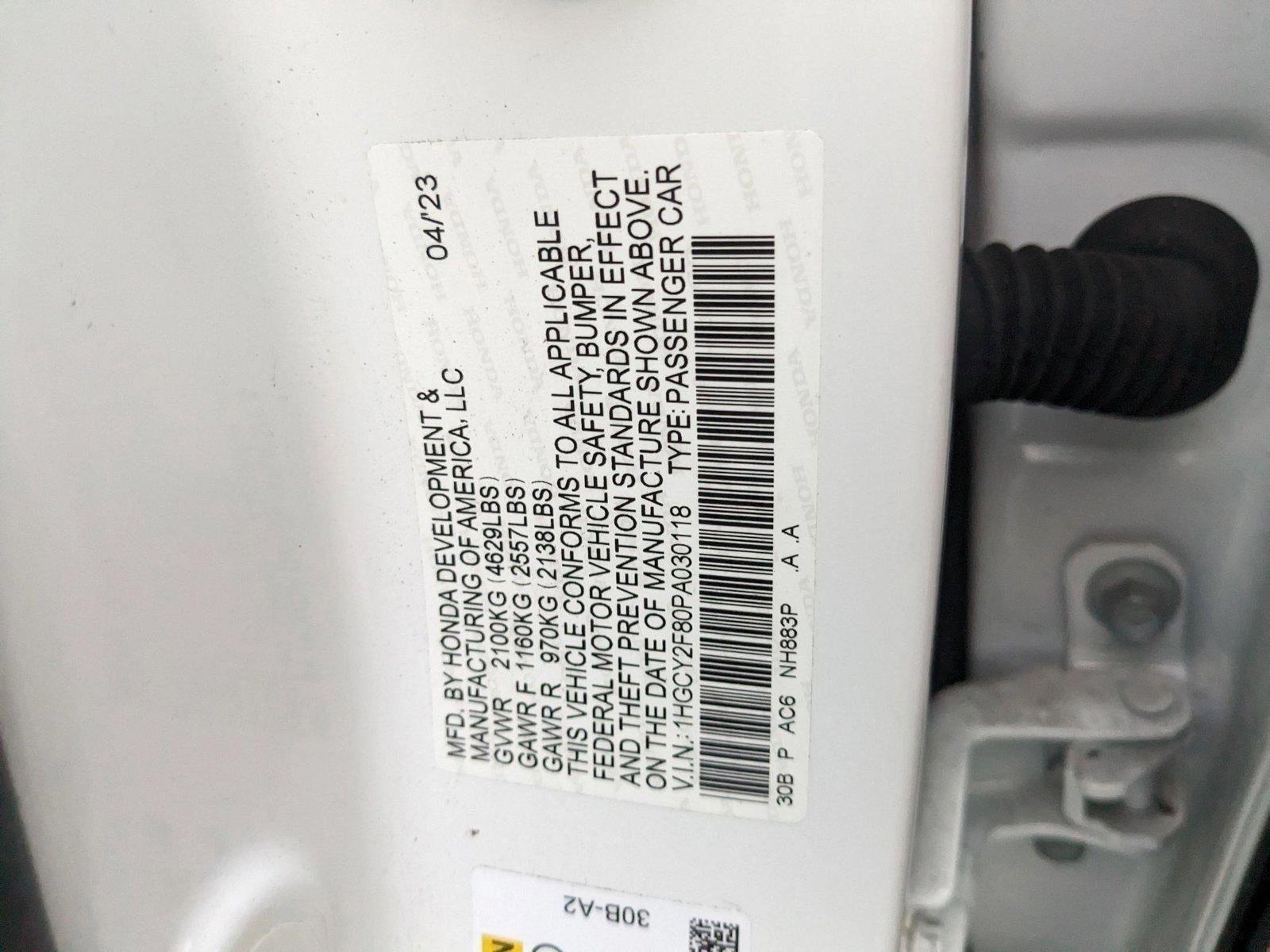 2023 Honda Accord Hybrid Vehicle Photo in Sanford, FL 32771