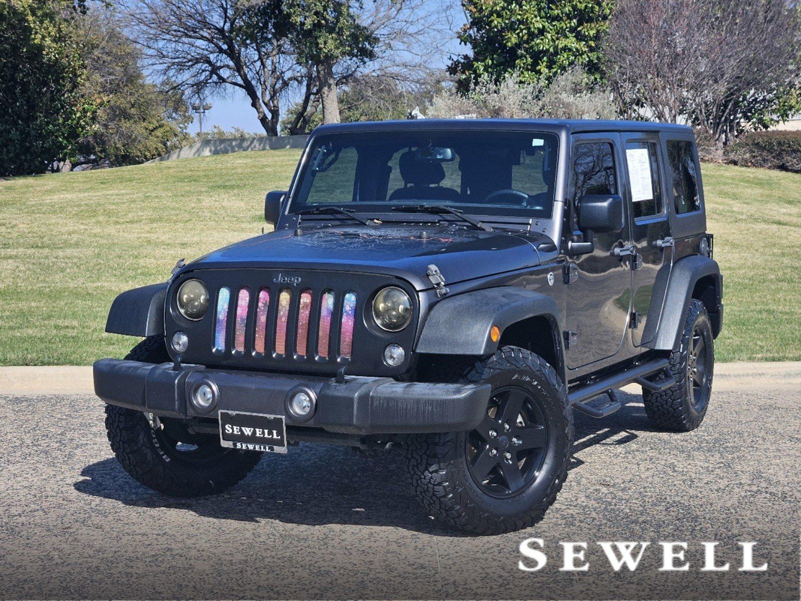 2017 Jeep Wrangler Unlimited Vehicle Photo in FORT WORTH, TX 76132