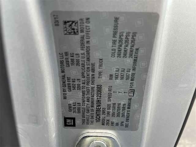 2017 Chevrolet Colorado Vehicle Photo in TULLY, NY 13159-3159