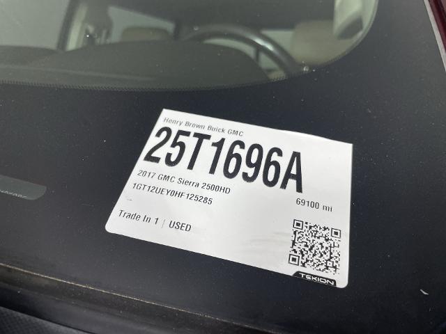 2017 GMC Sierra 2500 HD Vehicle Photo in GILBERT, AZ 85297-0402