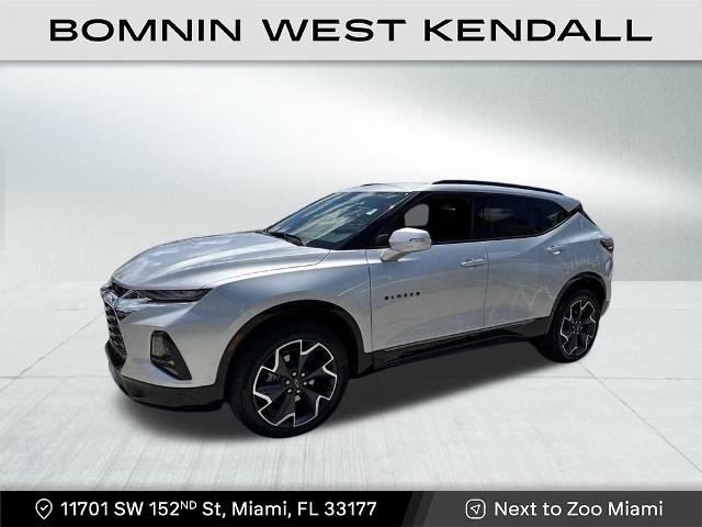 Used 2021 Chevrolet Blazer RS with VIN 3GNKBERSXMS581890 for sale in Miami, FL