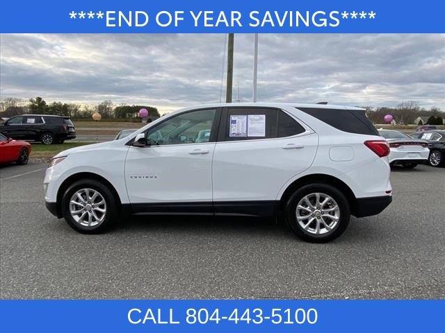 Used 2021 Chevrolet Equinox LT with VIN 2GNAXKEVXM6111241 for sale in Tappahannock, VA