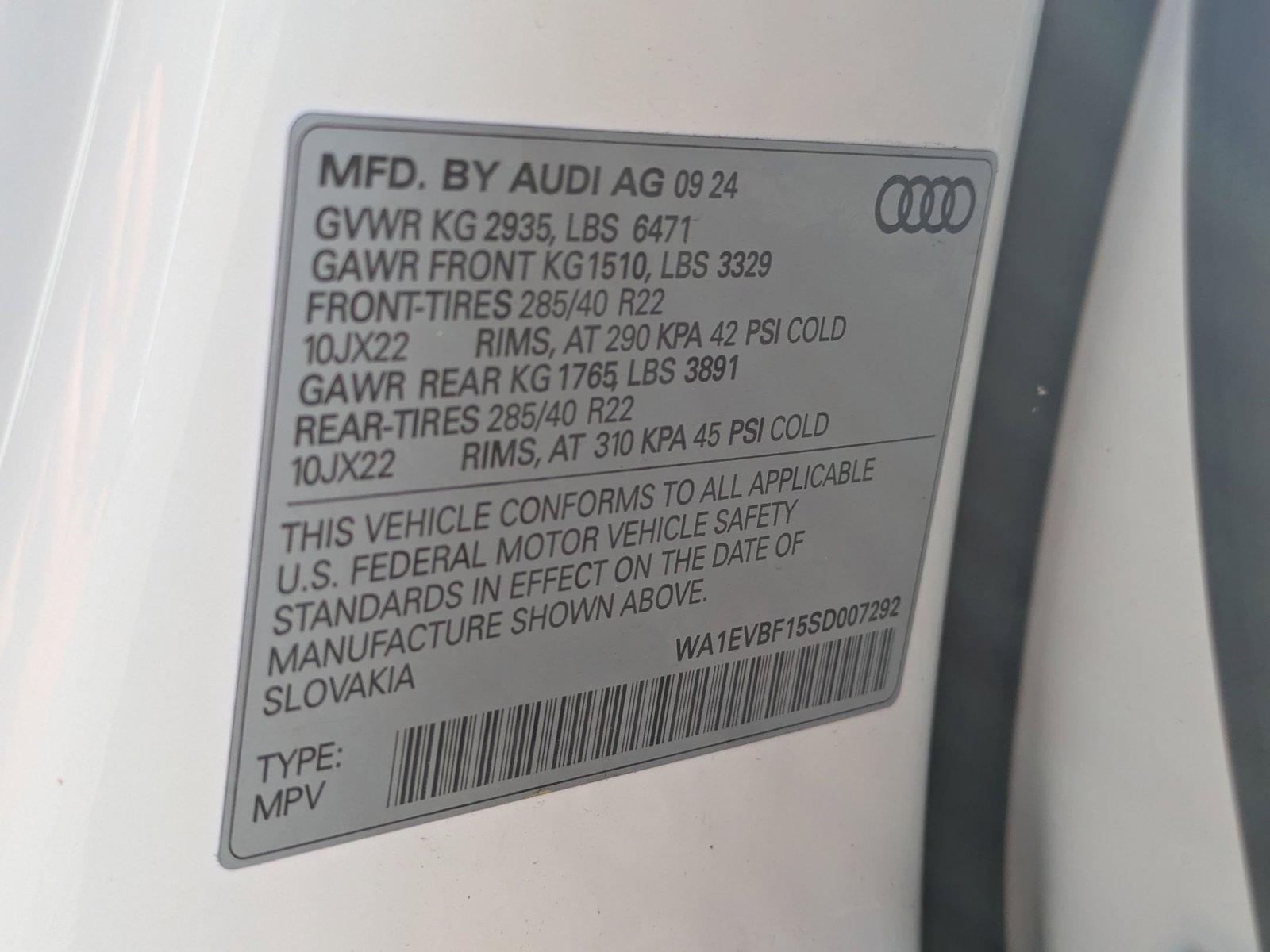 2025 Audi Q8 Vehicle Photo in Orlando, FL 32811