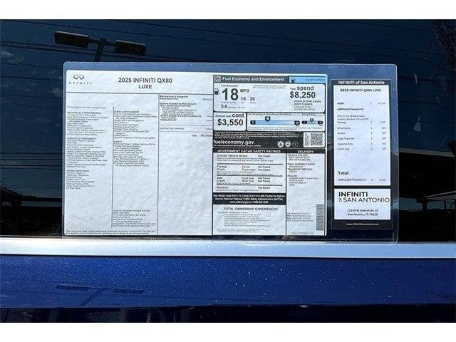 2025 INFINITI QX80 Vehicle Photo in San Antonio, TX 78230