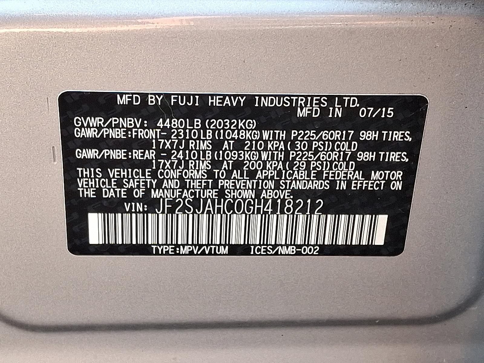 2016 Subaru Forester Vehicle Photo in Easton, PA 18045