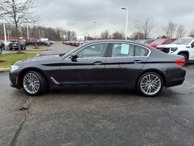 Used 2018 BMW 5 Series 530i with VIN WBAJA7C59JWC74815 for sale in Avon, OH