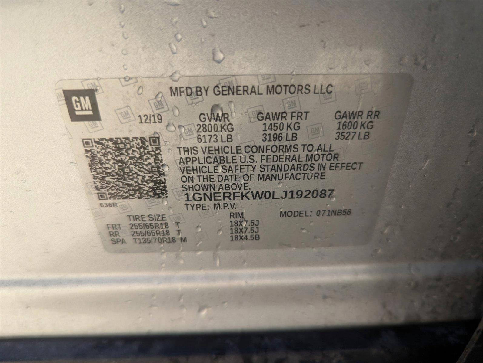 2020 Chevrolet Traverse Vehicle Photo in CORPUS CHRISTI, TX 78412-4902