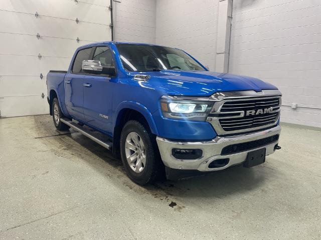 Used 2021 RAM Ram 1500 Pickup Laramie with VIN 1C6SRFJT3MN666053 for sale in Rogers, Minnesota