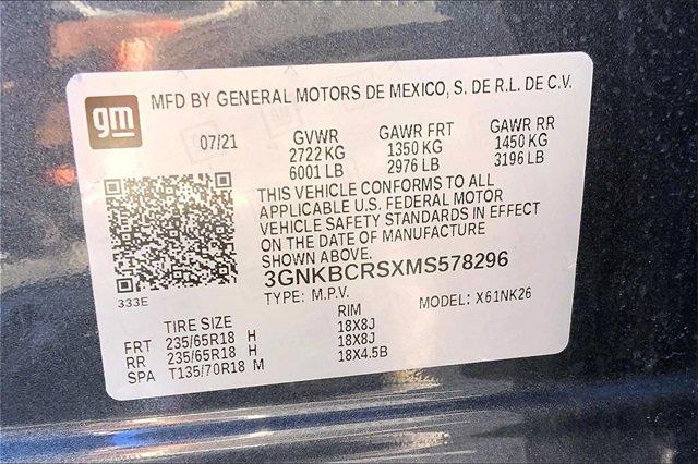 2021 Chevrolet Blazer Vehicle Photo in TOPEKA, KS 66609-0000