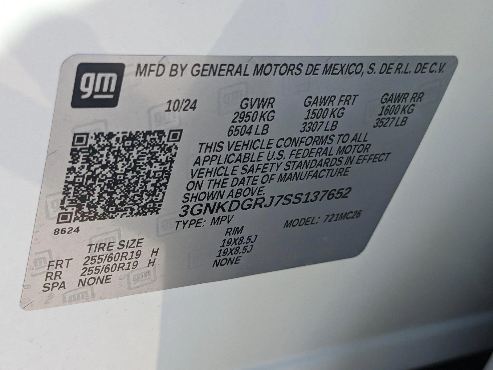 2025 Chevrolet Blazer EV Vehicle Photo in MIAMI, FL 33172-3015