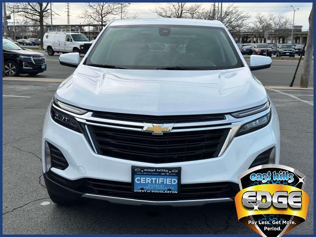 Certified 2022 Chevrolet Equinox LT with VIN 3GNAXUEV9NL192256 for sale in Freeport, NY