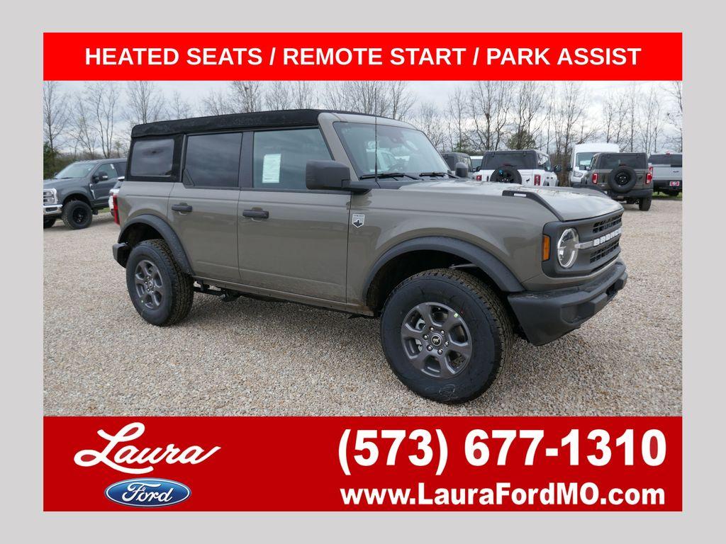 Marsh Gray 2026 Ford Bronco Big Bend 4-Door 4WD SUV / Crossover Four-Wheel Drive Automatic