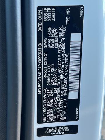 2021 Volvo XC90 Vehicle Photo in Tulsa, OK 74145