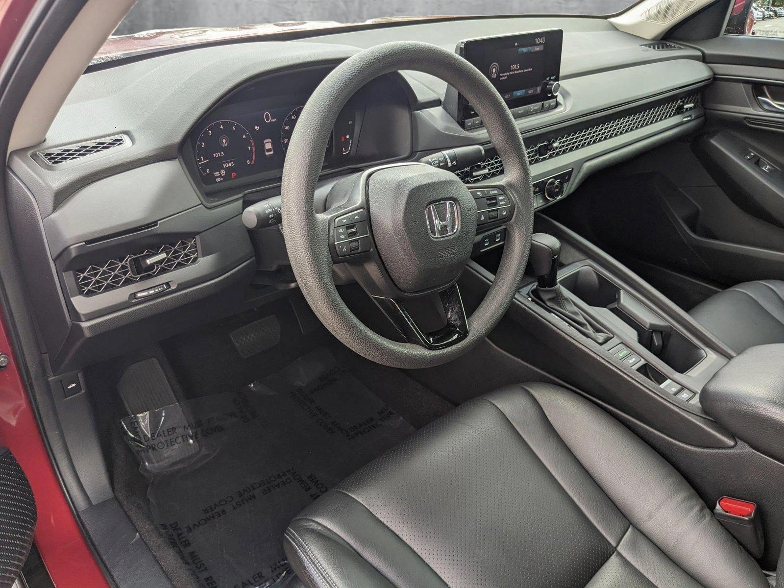 2024 Honda Accord Sedan Vehicle Photo in Coconut Creek, FL 33073