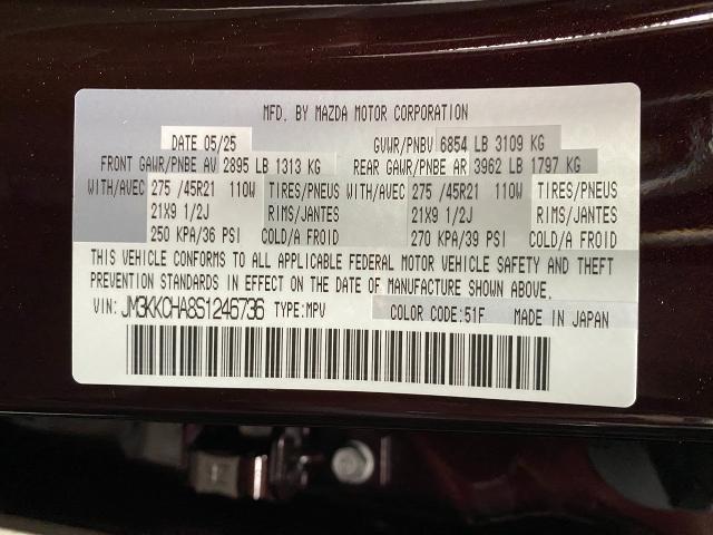 2025 Mazda CX-90 PHEV Vehicle Photo in Appleton, WI 54913