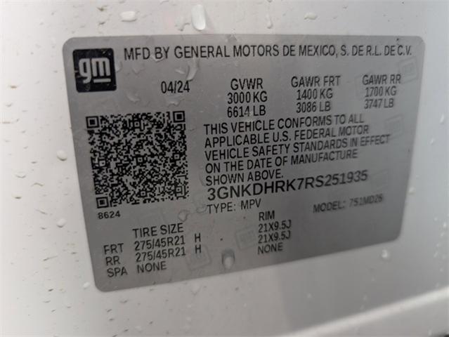 2024 Chevrolet Blazer EV Vehicle Photo in ENGLEWOOD, CO 80113-6708