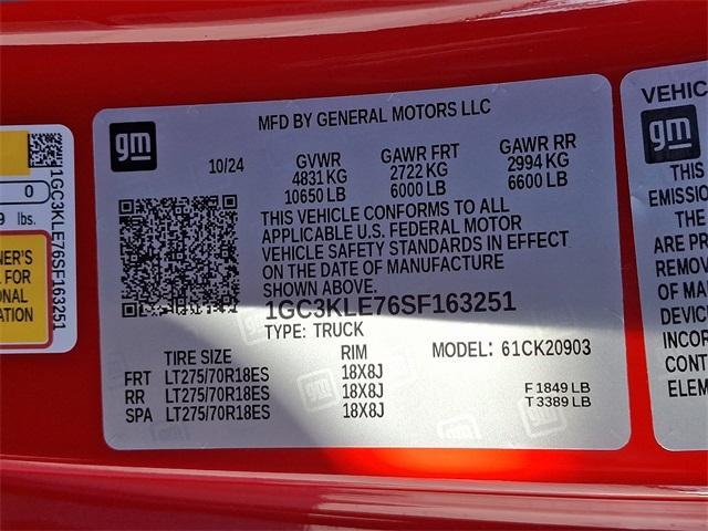 2025 Chevrolet Silverado 2500 HD Vehicle Photo in BERLIN, MD 21811-1121