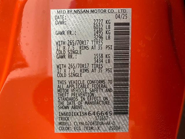 2025 Nissan Frontier Vehicle Photo in Appleton, WI 54913
