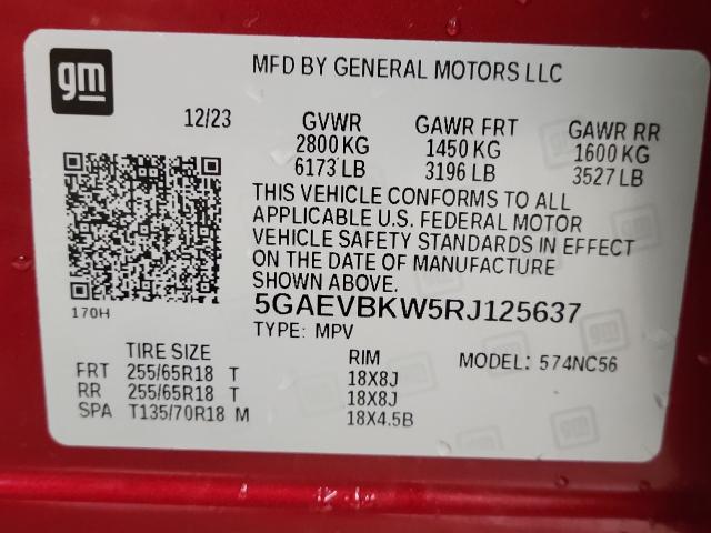 2024 Buick Enclave Vehicle Photo in MIDDLETON, WI 53562-1492