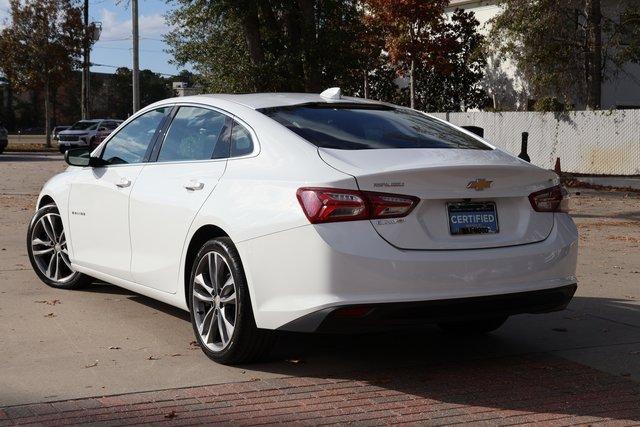 Certified 2022 Chevrolet Malibu 1LT with VIN 1G1ZD5STXNF148458 for sale in Covington, LA