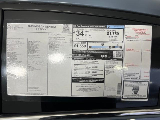 2025 Nissan Sentra Vehicle Photo in Tulsa, OK 74129