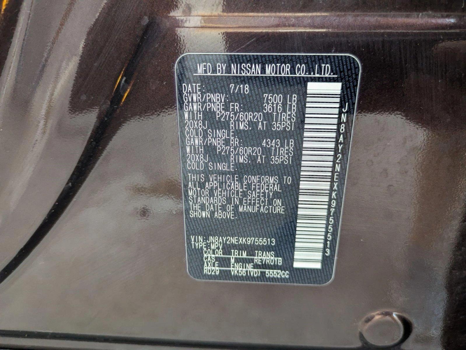 2019 Nissan Armada Vehicle Photo in Corpus Christi, TX 78415
