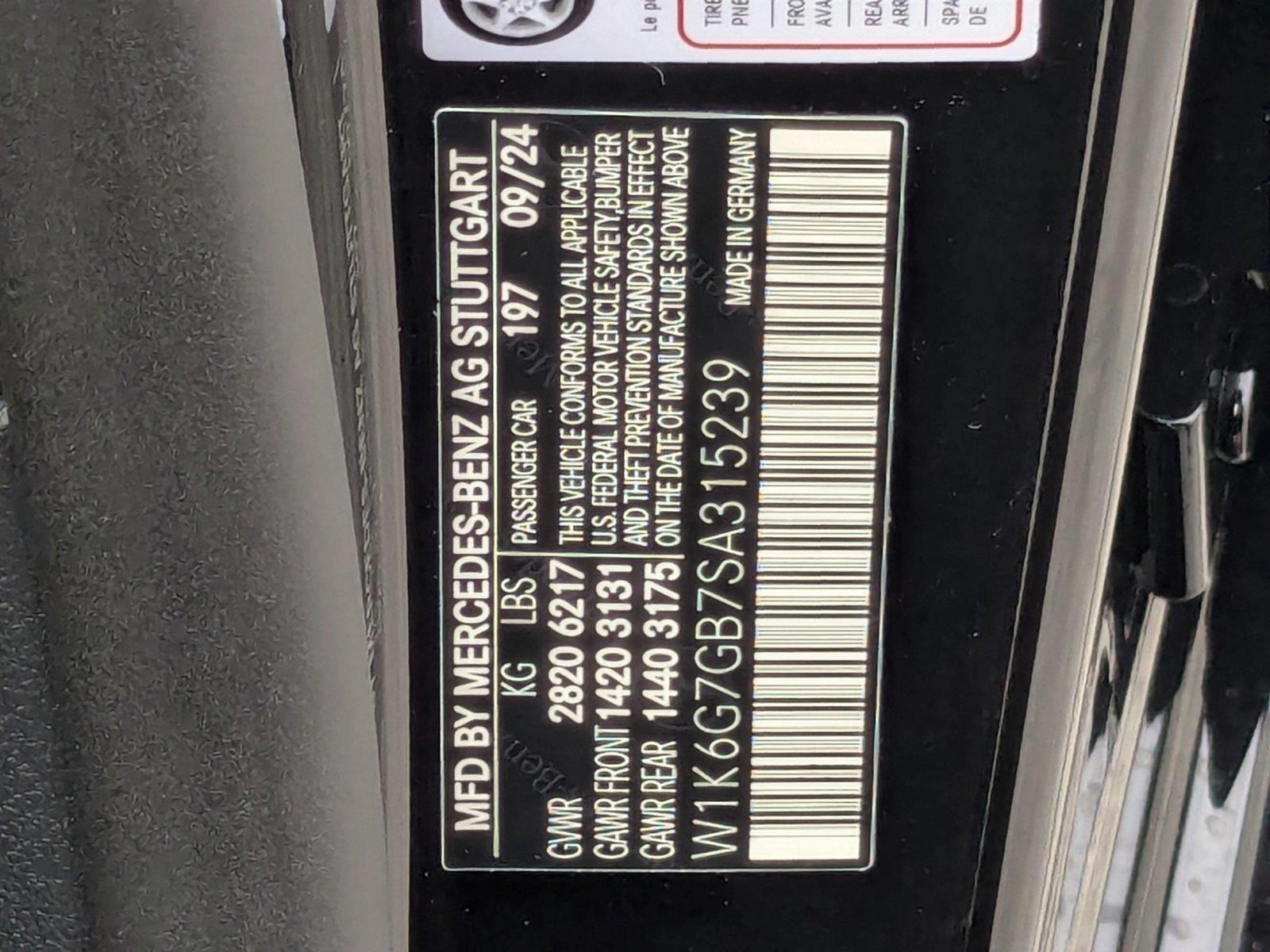 2025 Mercedes-Benz S-Class Vehicle Photo in Coconut Creek, FL 33073